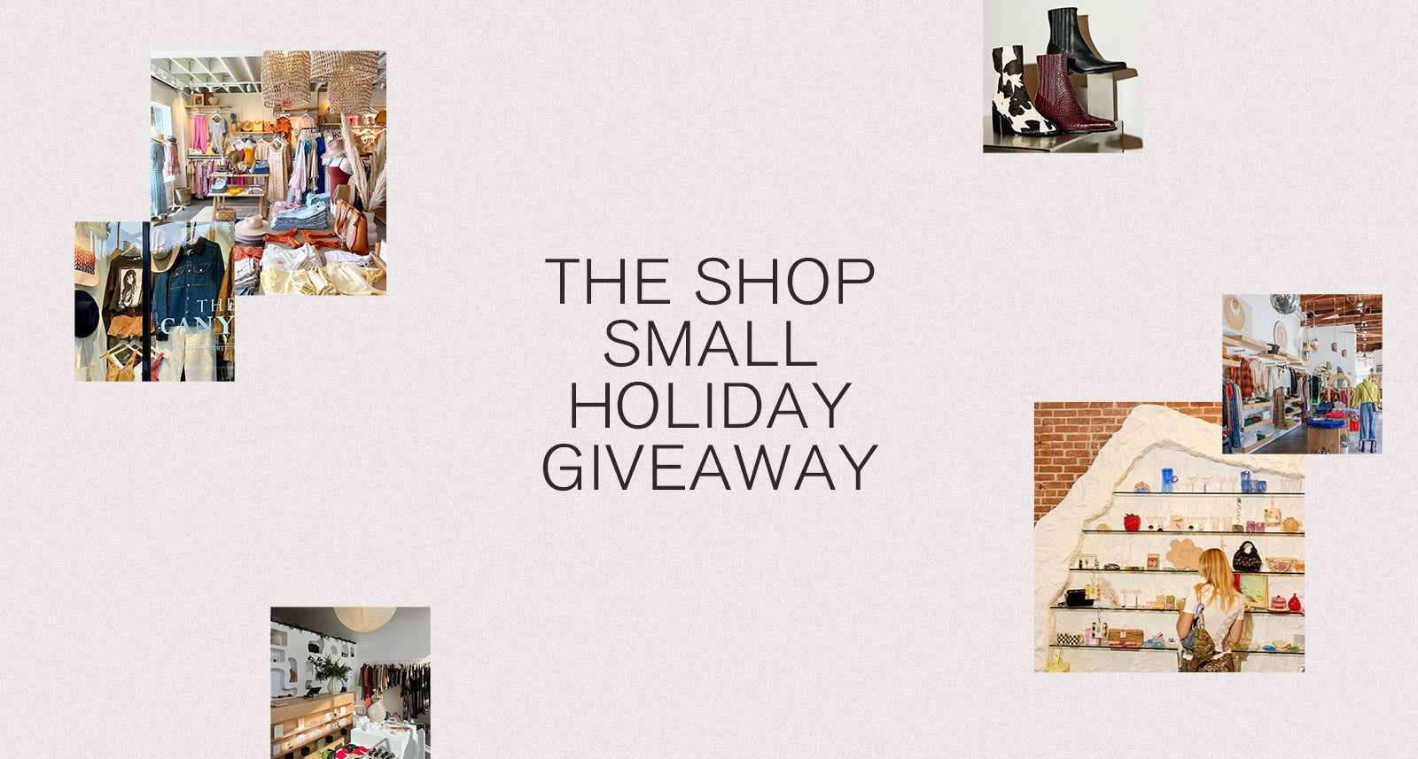 The Shop Small Holiday Giveaway