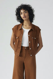 Sorrel Horse Shrunken 90s Vest