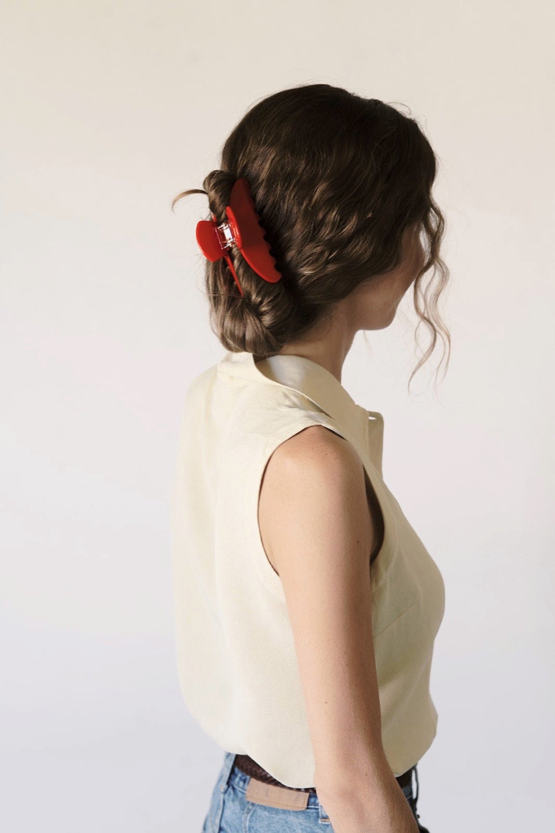 Cherry Medium Claw Clip