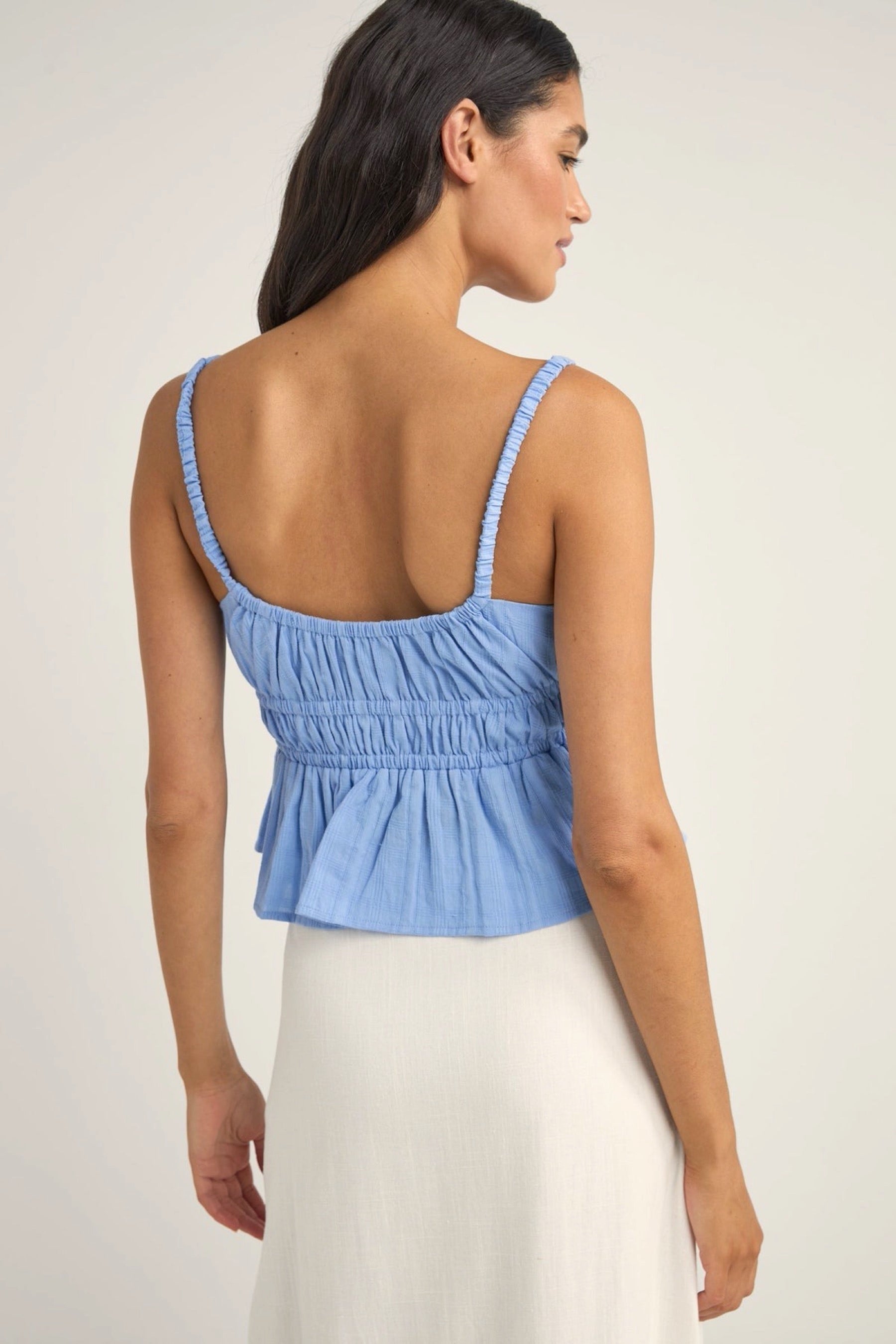 Cornflower Tyler Babydoll Tank