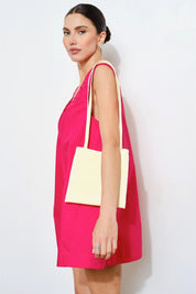 Buttercream Satin Leda Bag