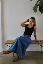 Black Paloma Pointelle Tank