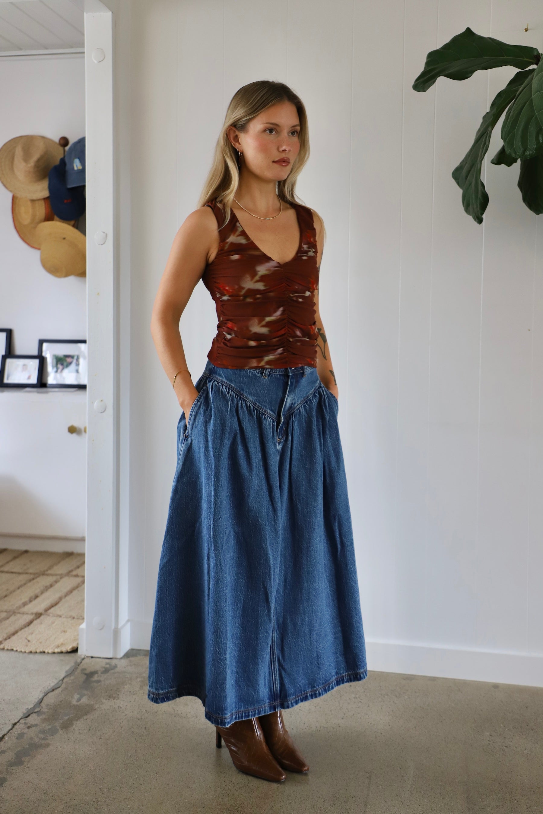 River Blue Leonie Skirt