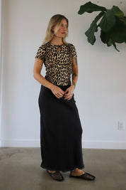 Leopard Marnie Pointelle Tee