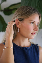 Silver Luna Earrings