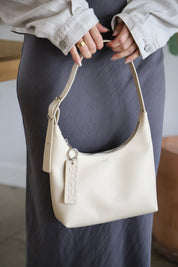 Stone Leather Mini Shoulder Bag