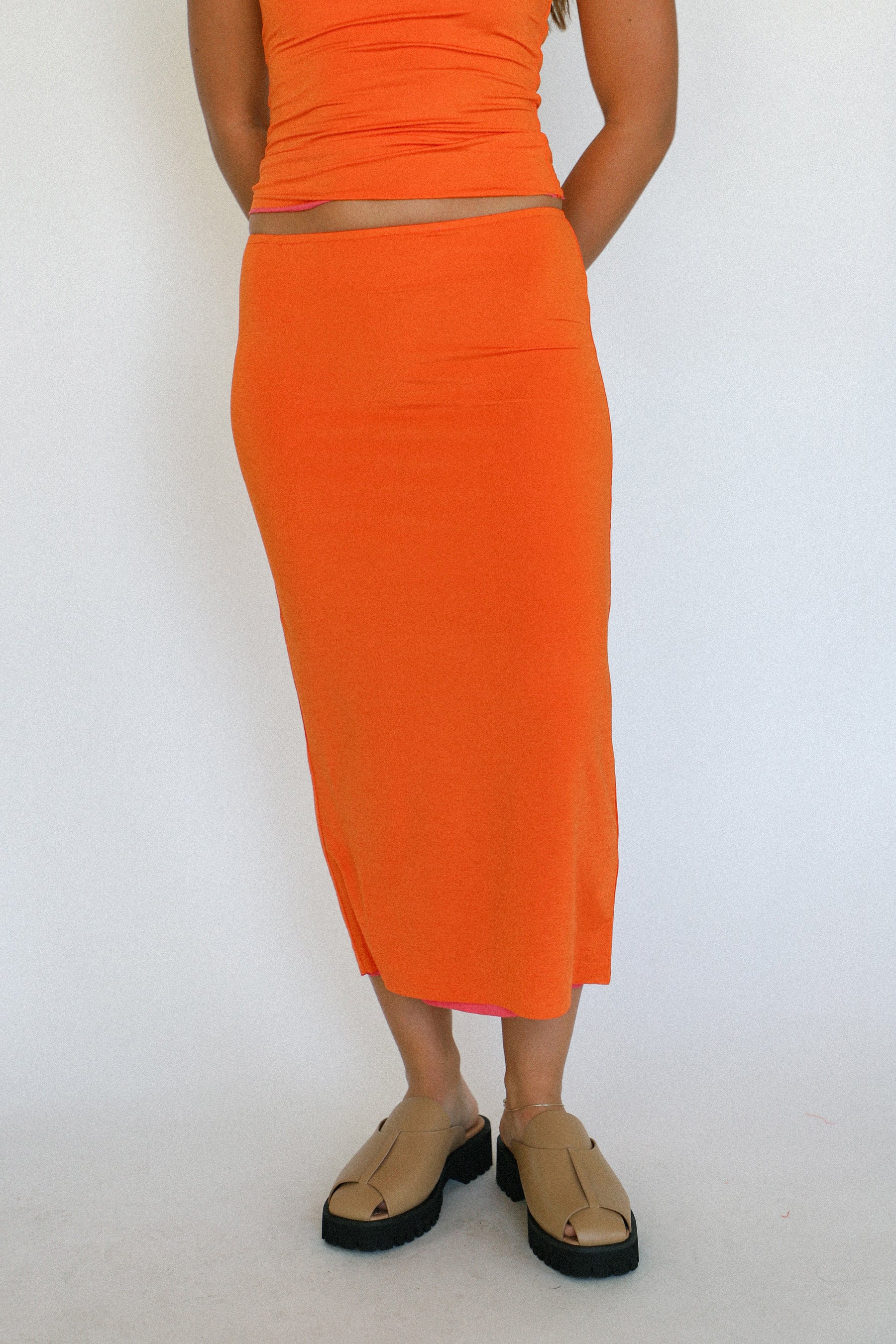 Orange Aruba Skirt