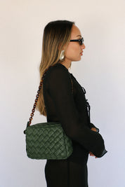 Army Puffy Midi Sac