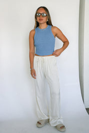 Blue Knit Cory Tank