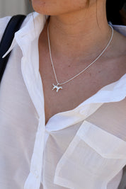 Silver Dog Necklace