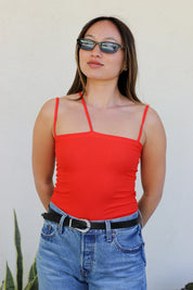 Red Nida Tank