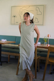 Desert Khaki Hermosa Dress