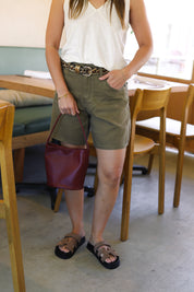 Capers High Rise Baggy Shorts