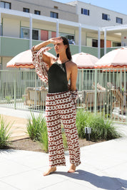 Geometric Stripes Trouser