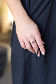 Sterling & Opal Ring