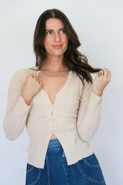 Beige Lilah Top
