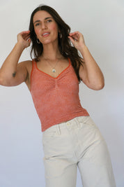 Apricot Brandy Sweetheart Love Letter Cami
