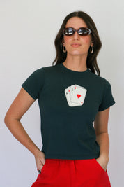 Playing Cards Vintage Tee