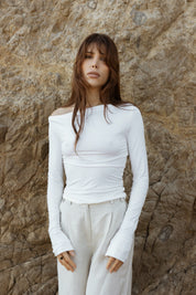 White Emita Top