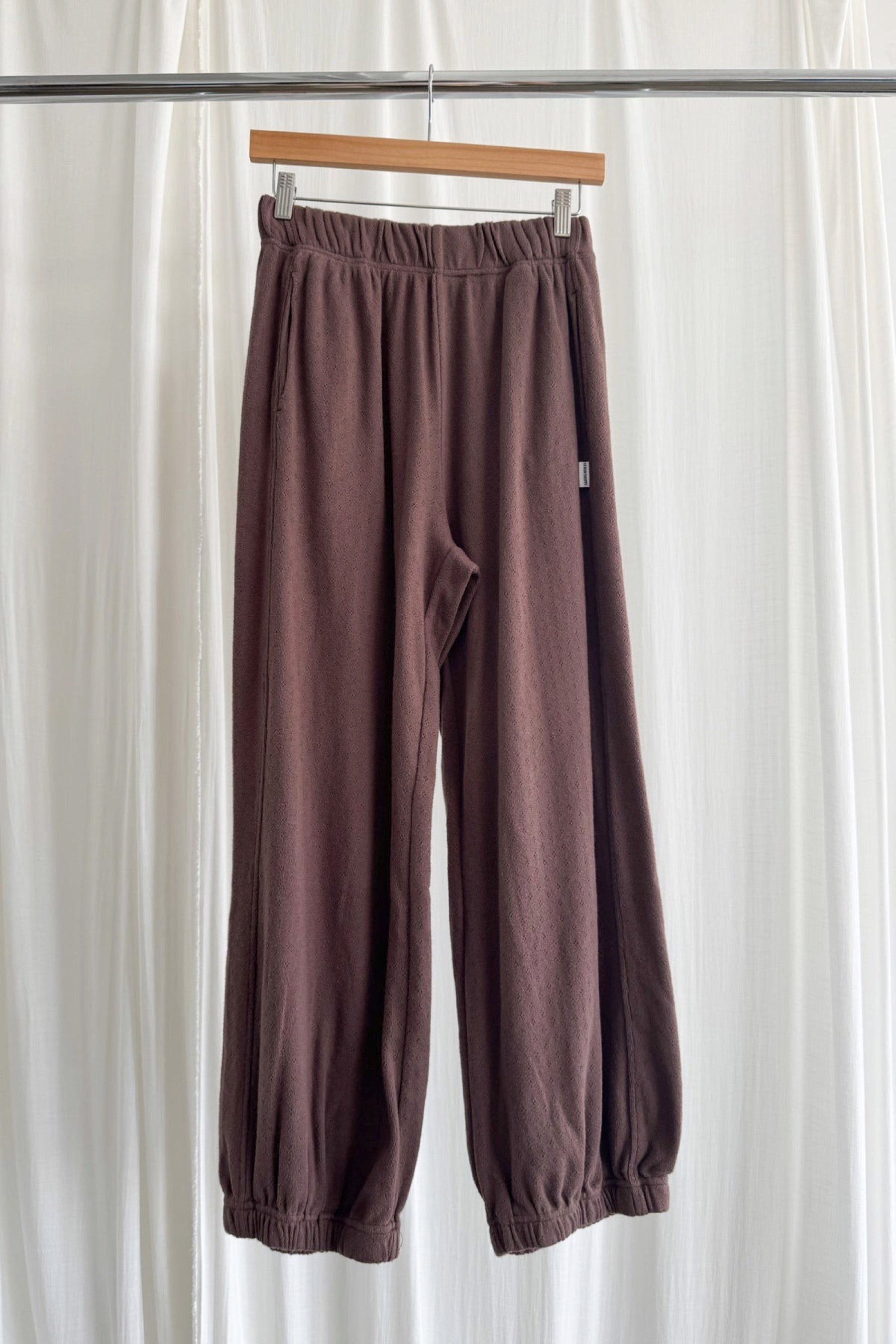 Chocolate Pointelle Set