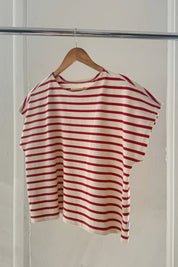 Red Stripe Manon Tee