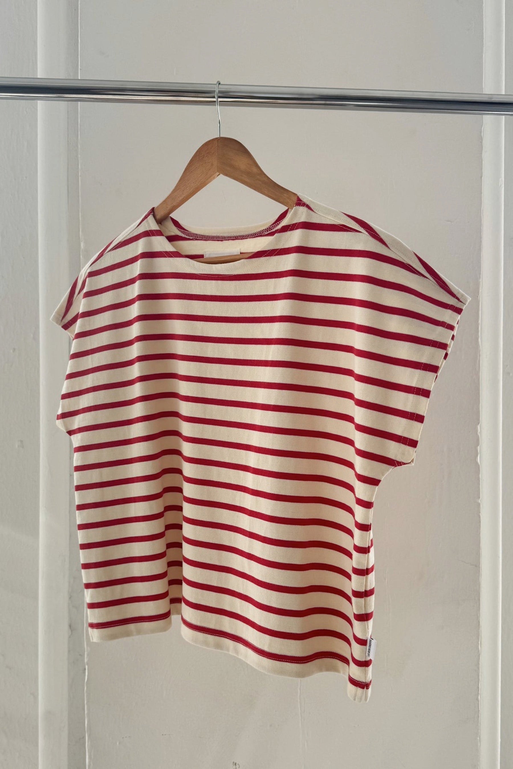 Red Stripe Manon Tee
