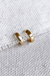 Gold Modern Hoops