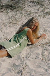 Green Hanalei Mini Dress