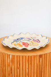 Colorful Oyster Plate