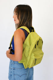 Lemongrass Medium Nylon Backpack