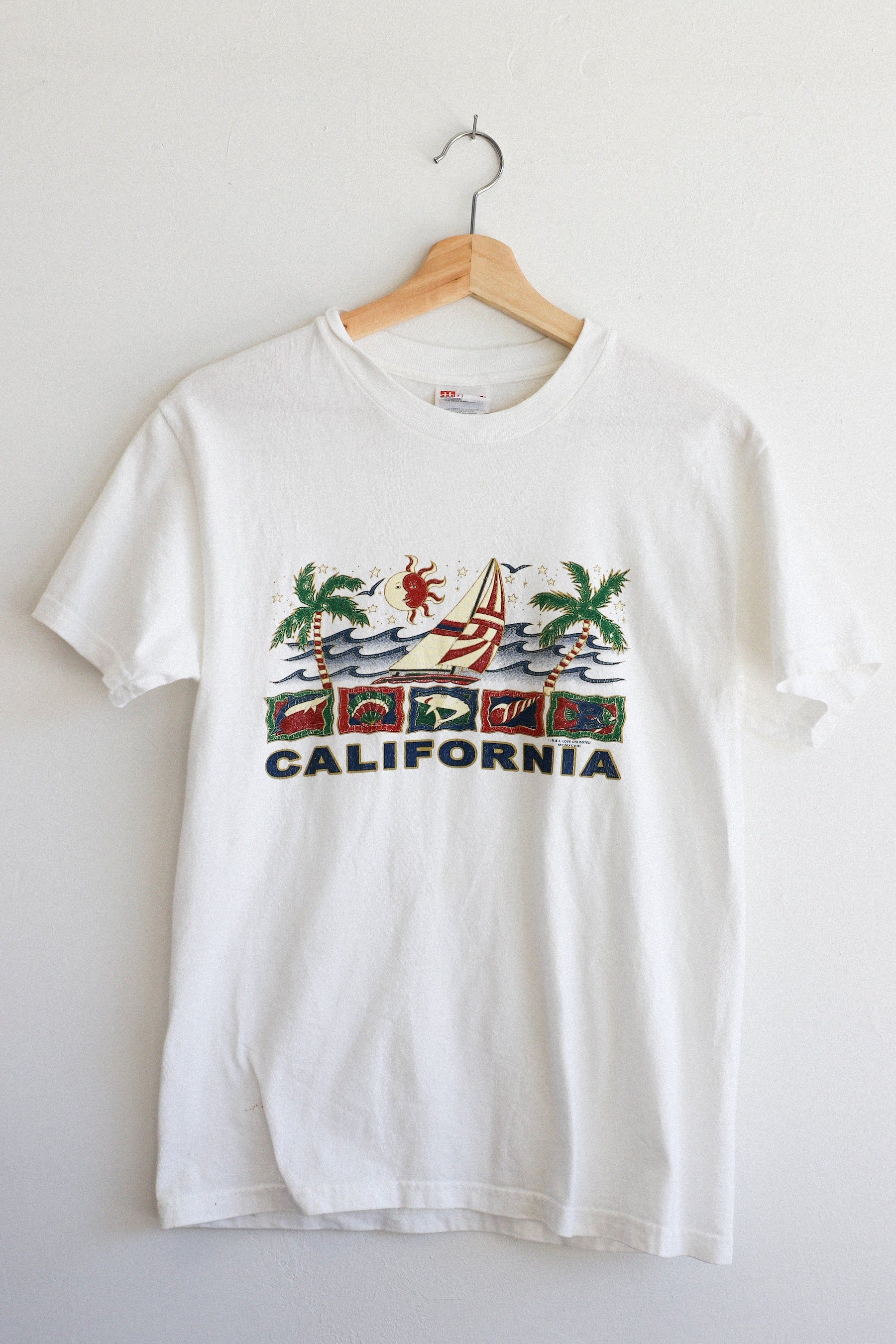 White California Tee