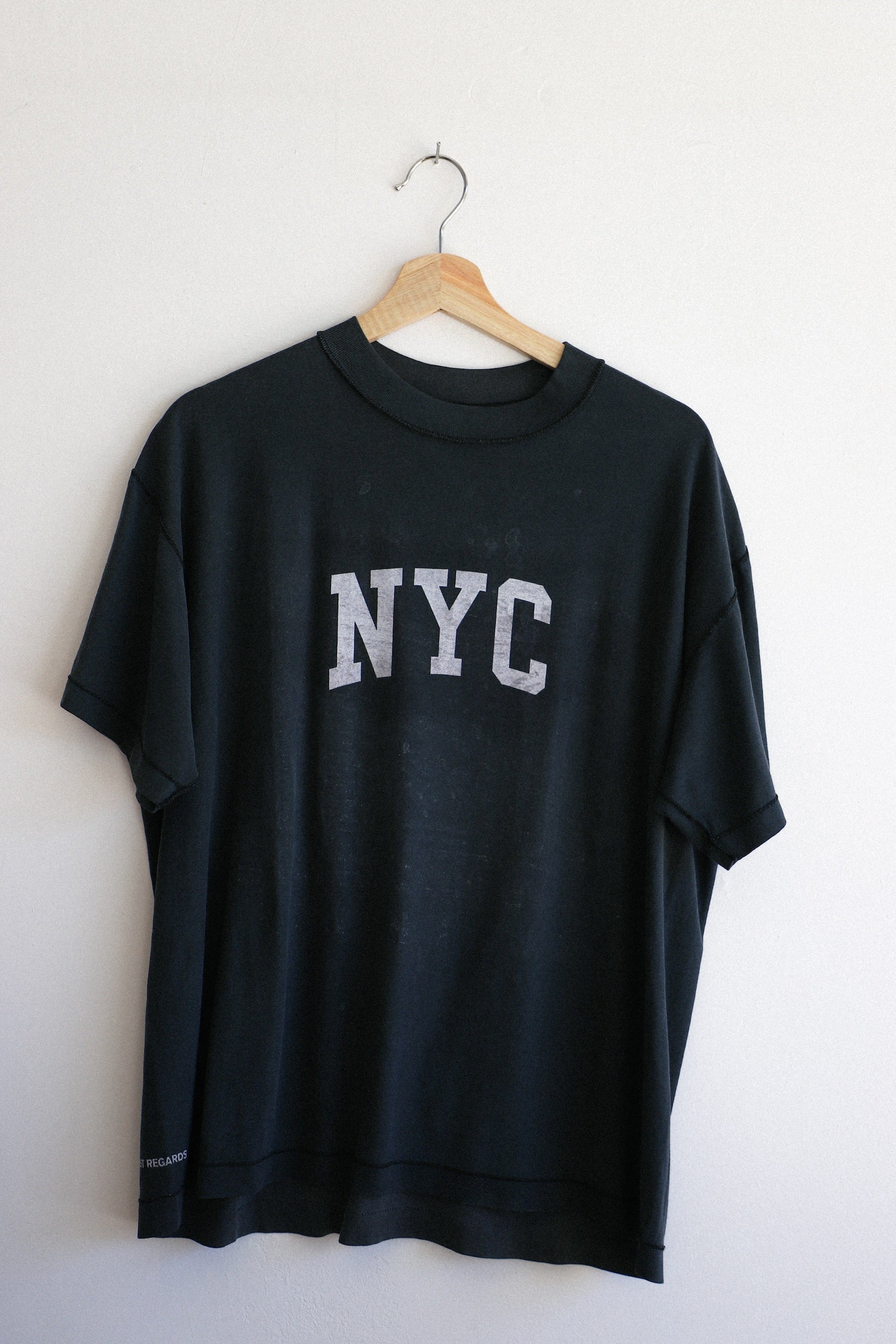 X Prism Black NYC Varsity Tee 001
