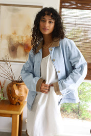 Washed Blue Jessie Jacket