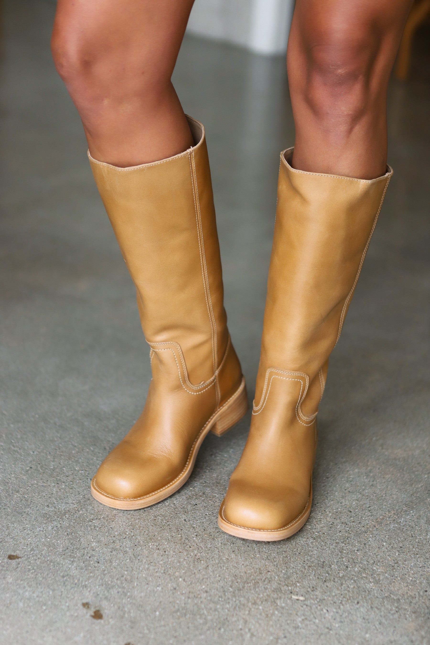 Banana Leather Riggs Boot