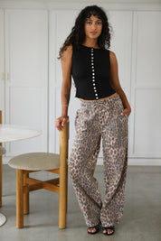 Leopard Rafe Pant