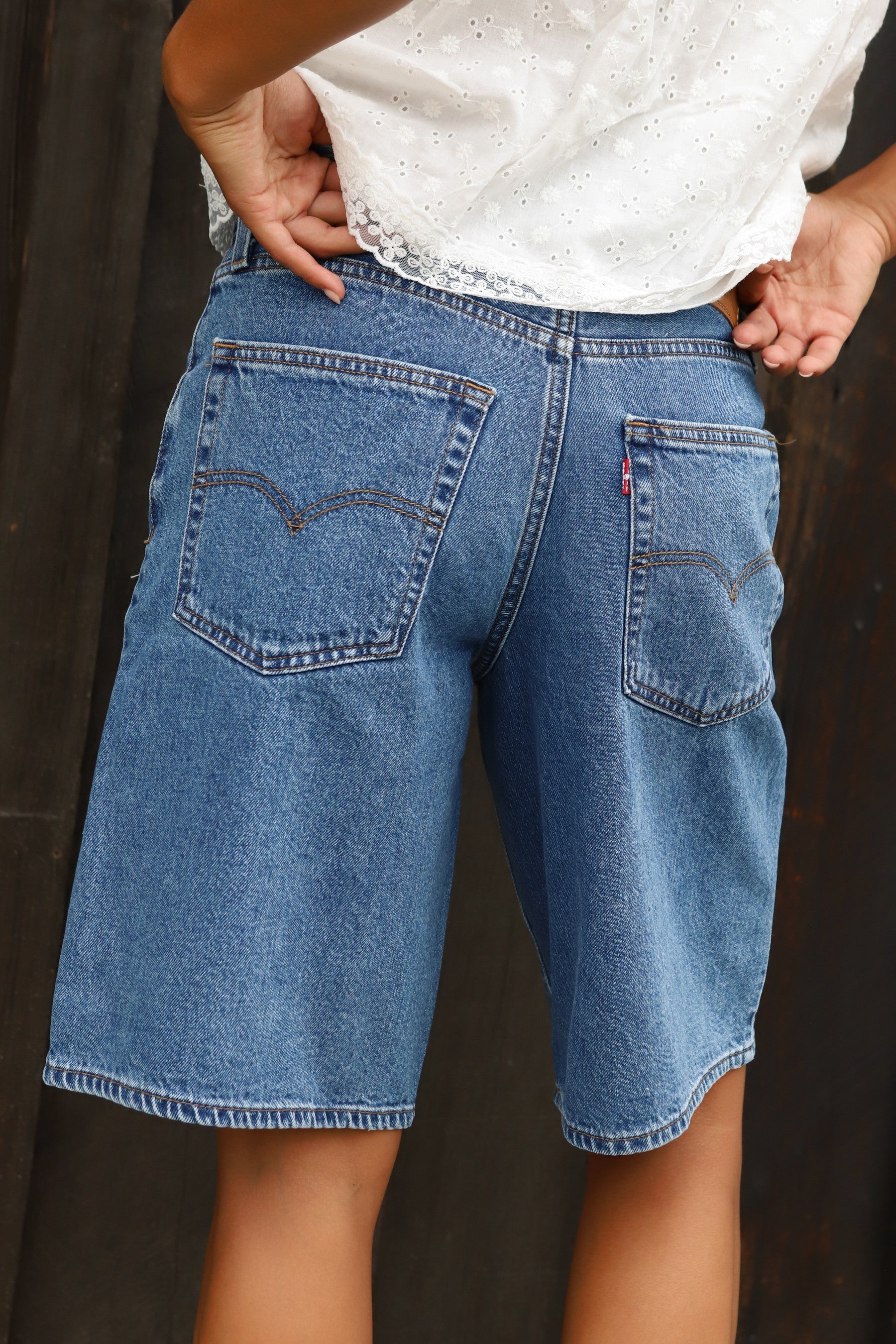 Foolish Love Baggy Dad Jort