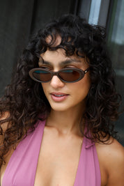 Espresso Polarized Sweet Leaf Sunglasses