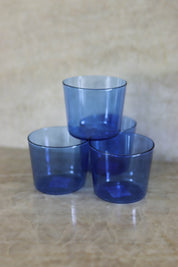Small Blue Essential Glass