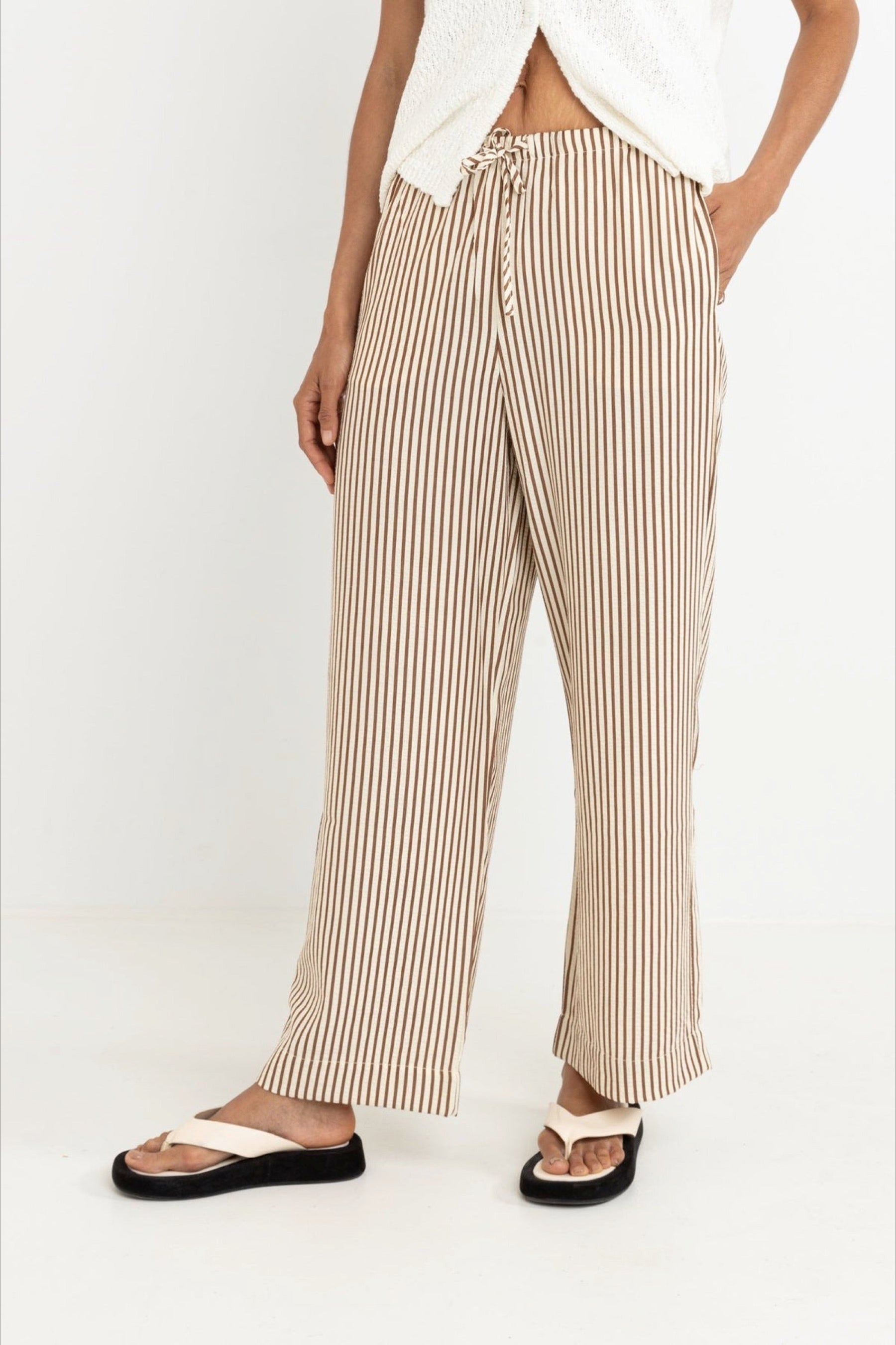 Cove Stripe Drawstring Pant