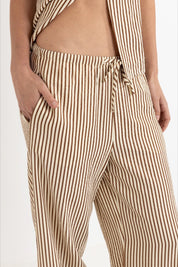 Cove Stripe Drawstring Pant