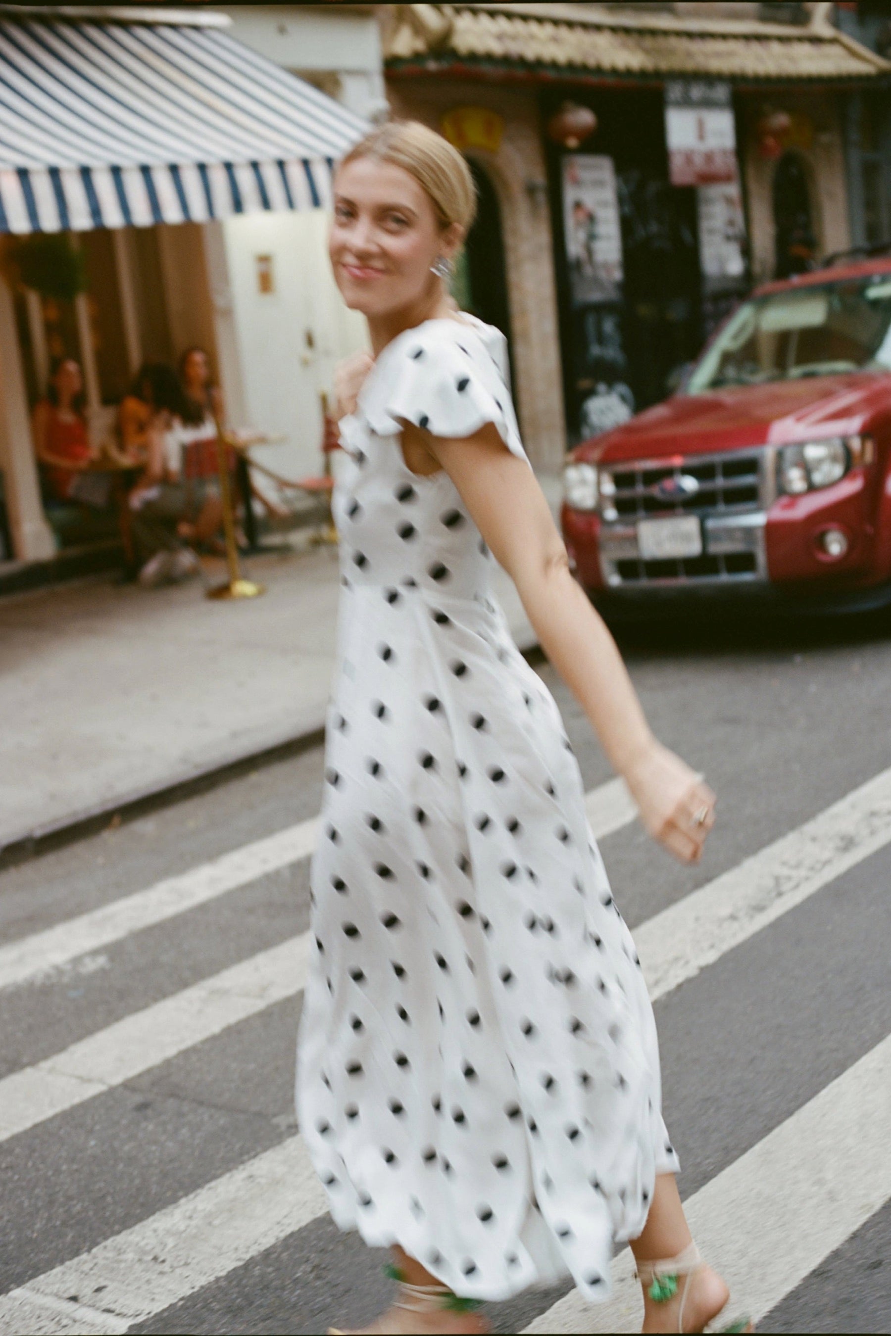 Polka Dot Fox Dress