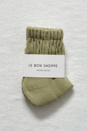 Dried Sage Swing Socks