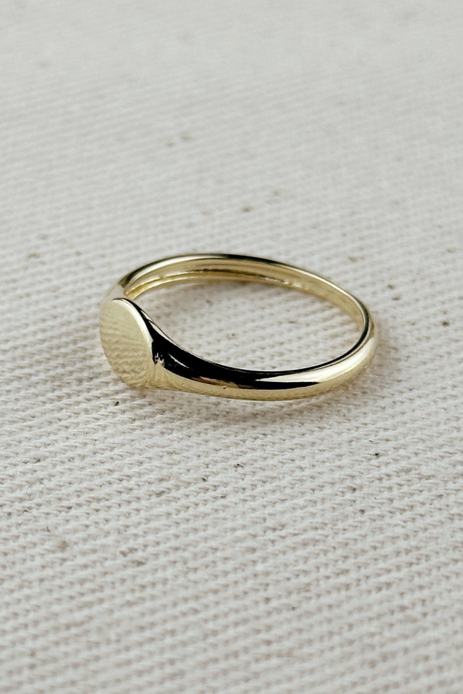 Gold Signet Ring