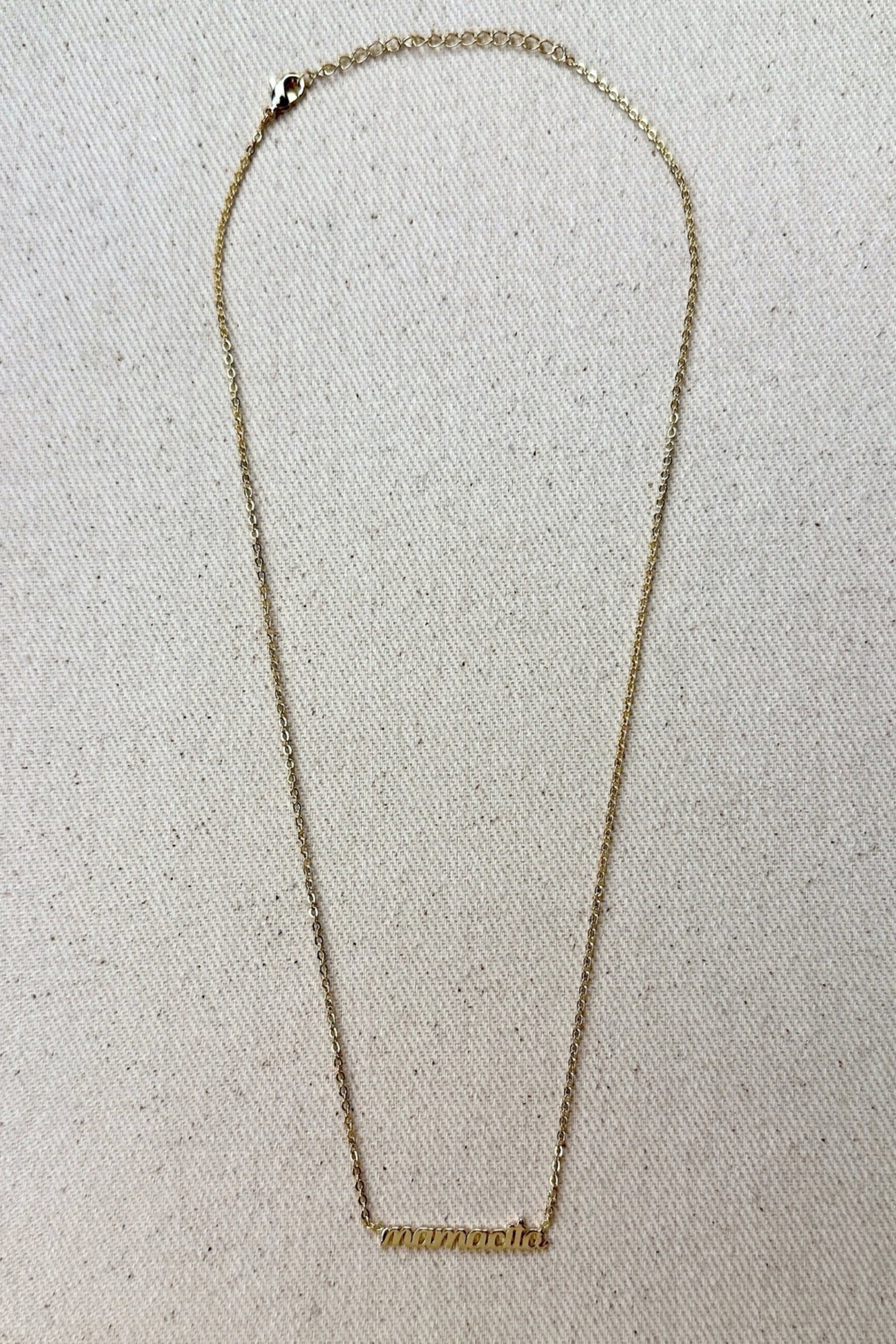 Gold Mamacita Necklace