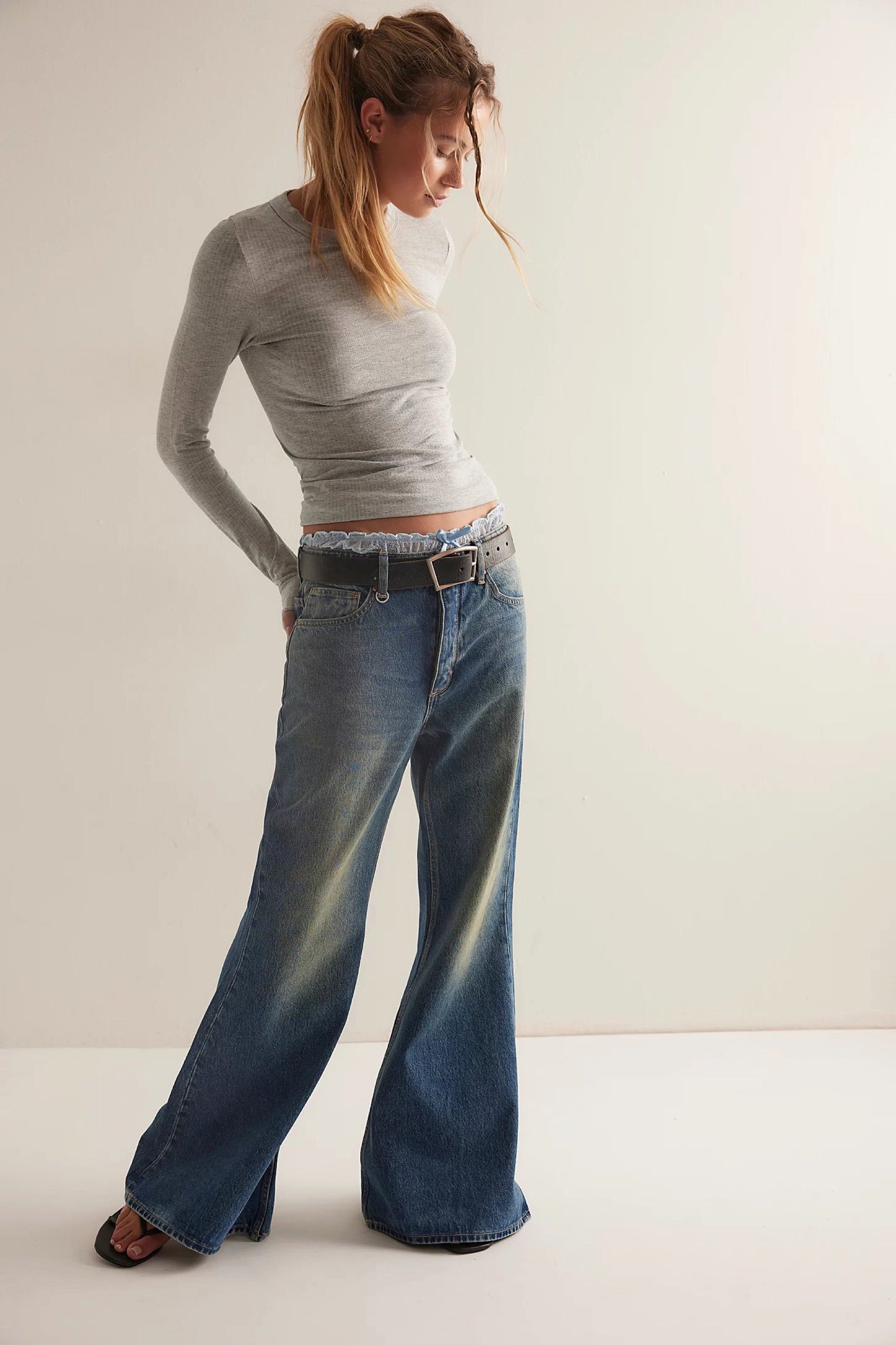 Heather Grey So Soft Seamless Long Sleeve