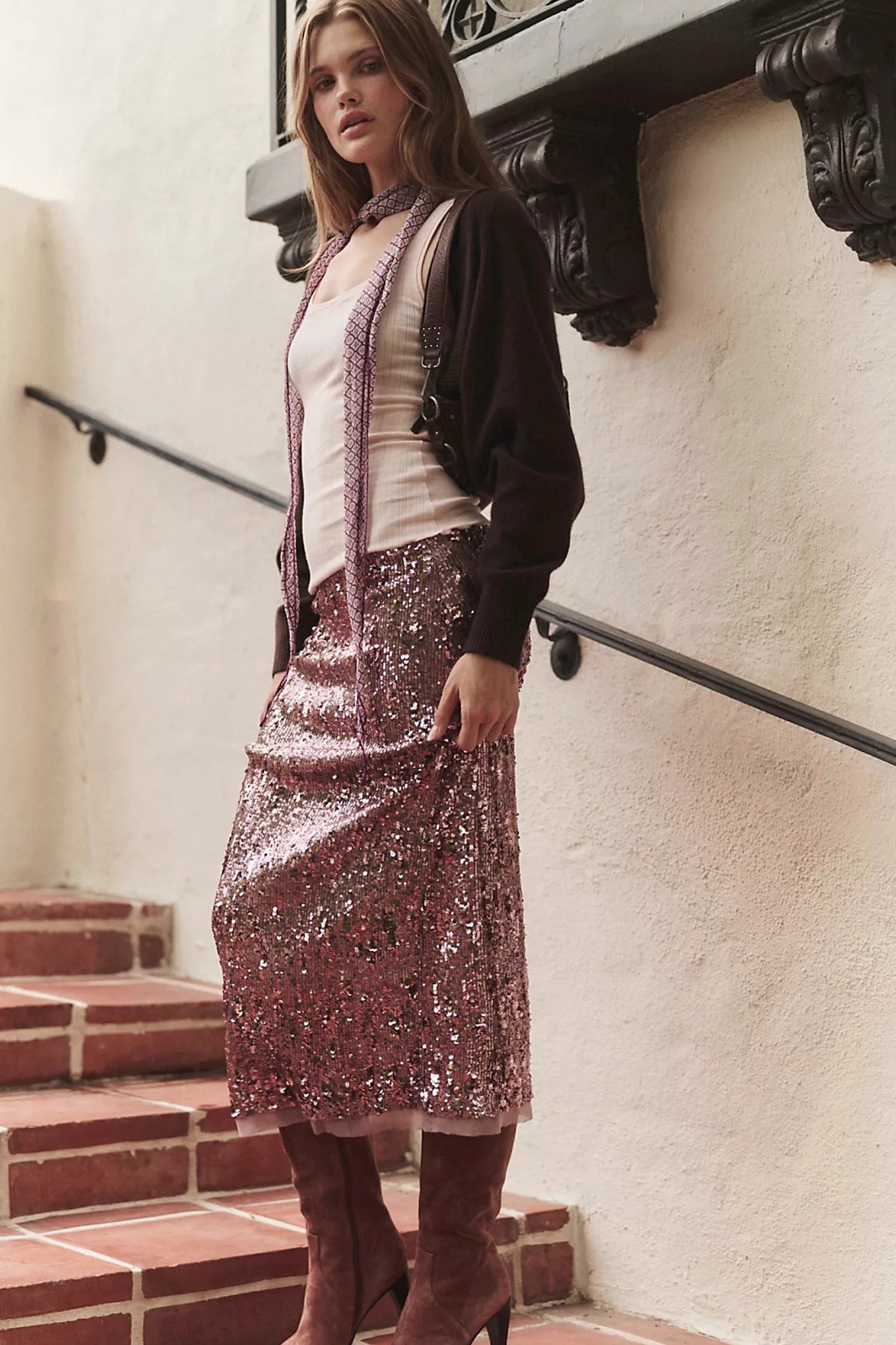 Winter Tulip Party Trick Skirt