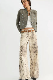 Snow Leopard Alter Ego Wide Leg