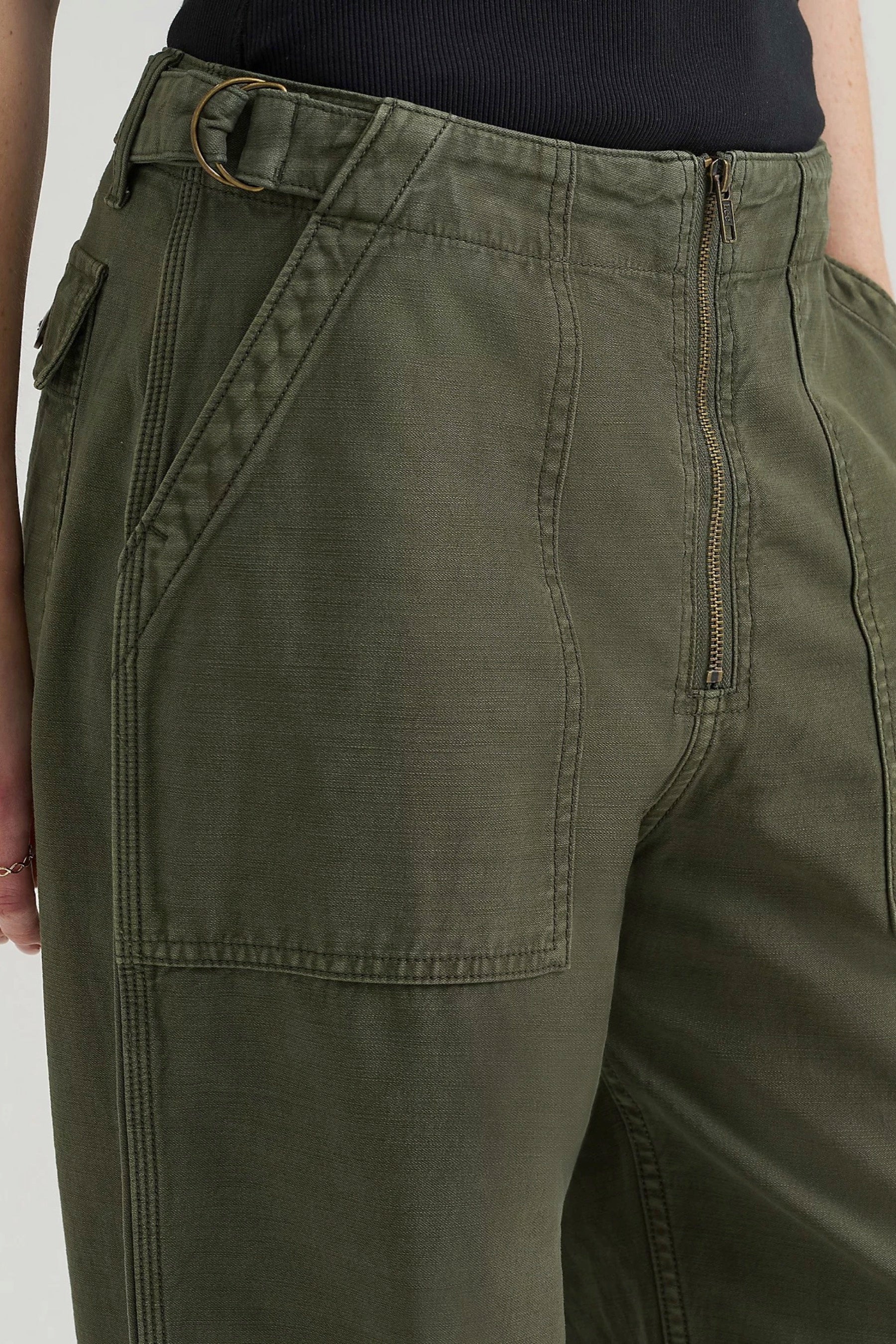 Oak Moss Loose Utility Pant