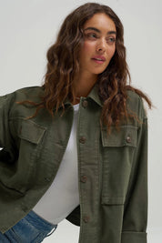 Oak Moss Utility Overshirt