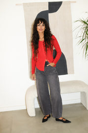 Worn Black Gigi Barrel